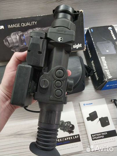 Тепловизионный прицел Pulsar Apex LRF XQ50