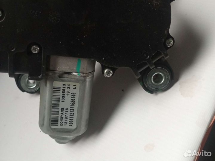 Моторчик заднего дворника opel astra