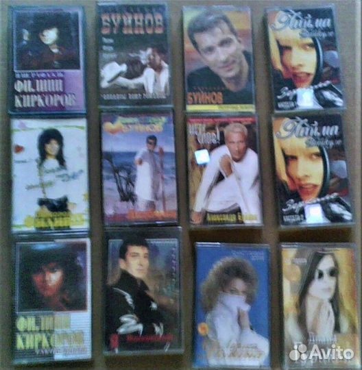 Аудио кассеты /музыка,курс франц.яз- Може./пустые