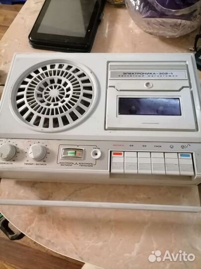 Кассетный магнитофон электроника 302