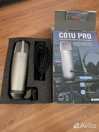 Микрофон для студийной звукозаписи CO1U PRO
