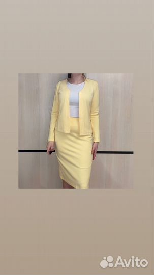 Костюм женский с юбкой zara новый