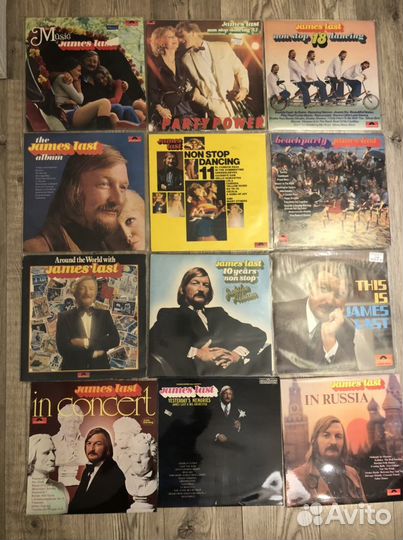 James Last lp пластинки UK