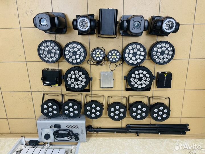 Колонки в аренду и светомузыка