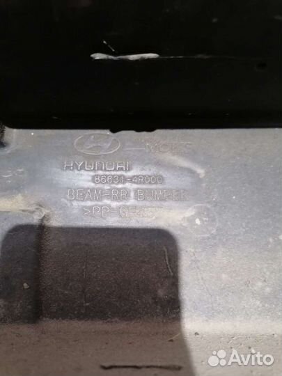 Усилитель заднего бампера Hyundai Sonata 6 YF