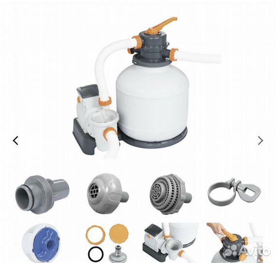 Песочный фильтр для бассейна 3028л/ч разные