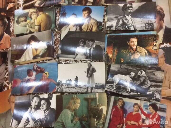 Редчайшие открытки. Артисты. Кадры из фильмов СССР