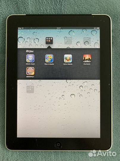 iPad 1-го поколения, 64Gb, Wi-Fi, сим-карта