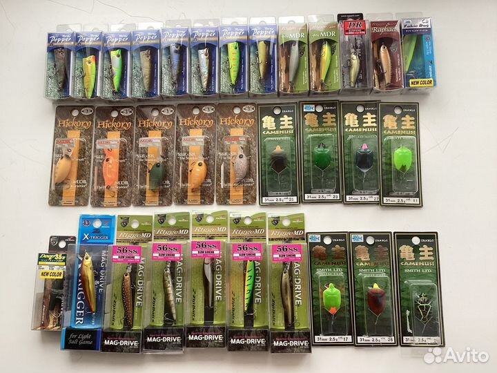 Новые воблеры Pontoon 21, Zip baits и др