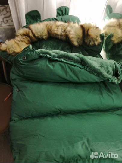 Зимний конверт в коляску