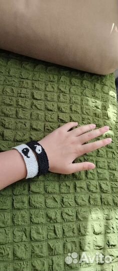 Парные фенечки Инь и Янь