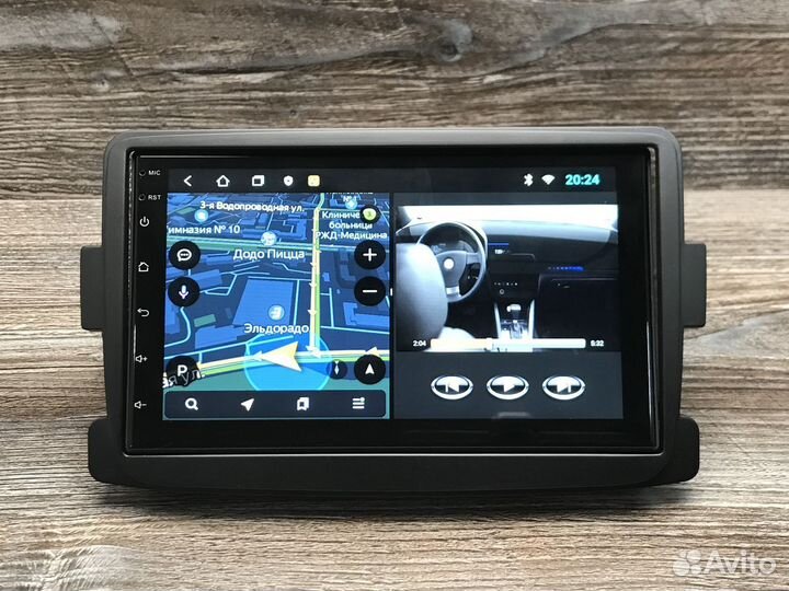 2 DIN магнитола LADA xray Android с GPS