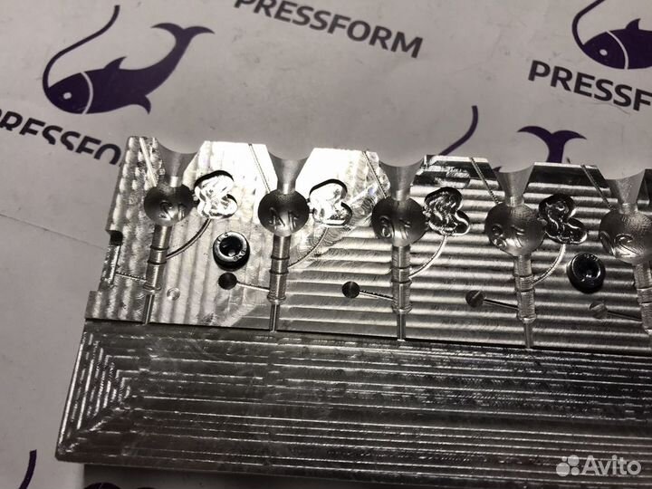 Форма чпу для литья Джиг-головок (12-24 г)