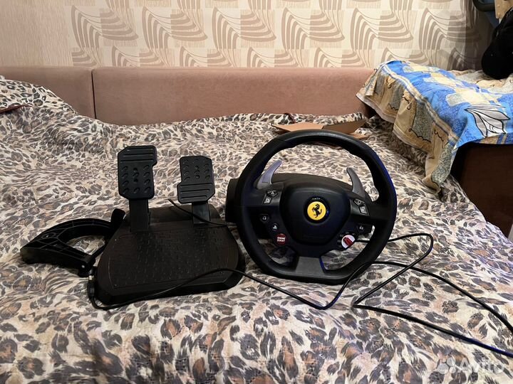 Игровой руль thrustmaster t80 ferrari 488 gtb edit