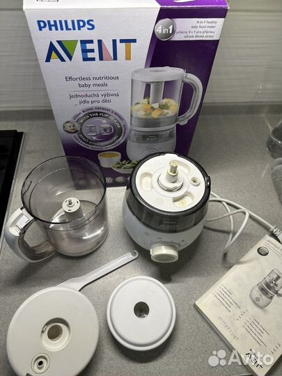 Пароварка блендер philips avent