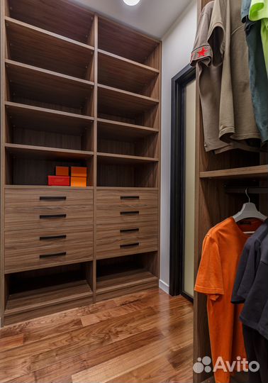 Гардеробная на заказ. Мебель на заказ