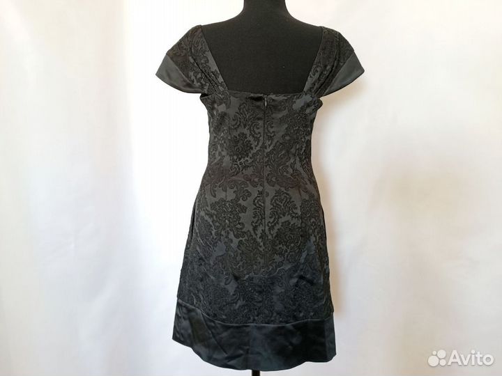 Платье черное 40 42 нарядное
