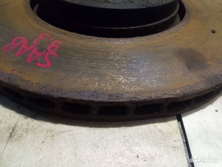 Диск тормозной передний Saab 9-3 2 YS3F 2006