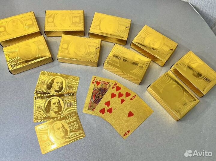 Игральные карты доллары