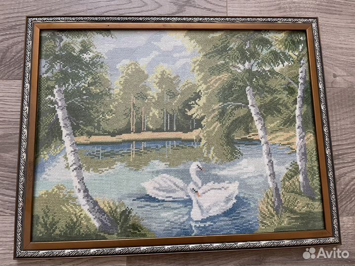 Картина вышитая крестом