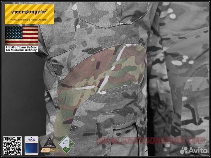 Боевые штаны G3 Combat EmersonGear Multicam