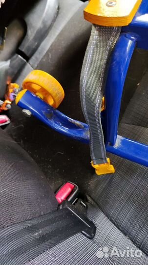 Санки детские с колёсиками