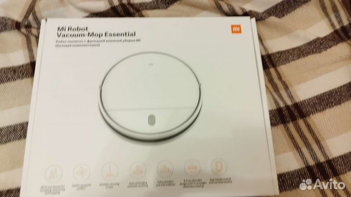 Робот пылесос xiaomi mi robot vacuum mop essential