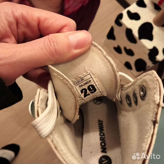 Коньки детские для девочки размер 29