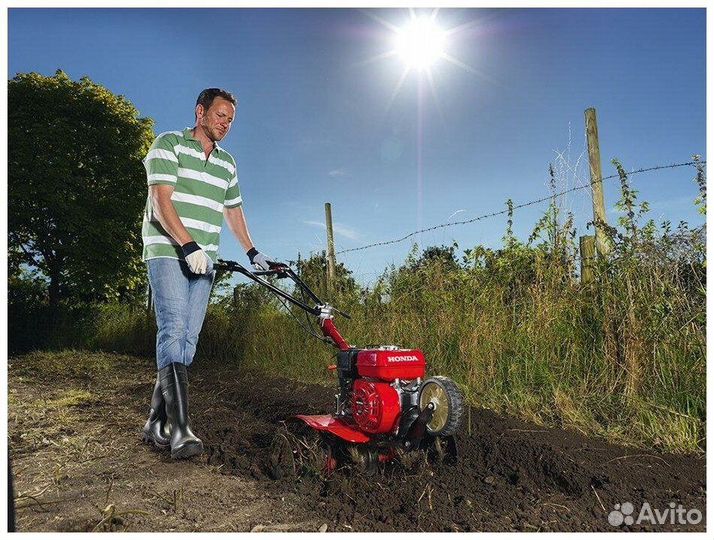 Вспашка земли мотоблоком, покос травы тримером