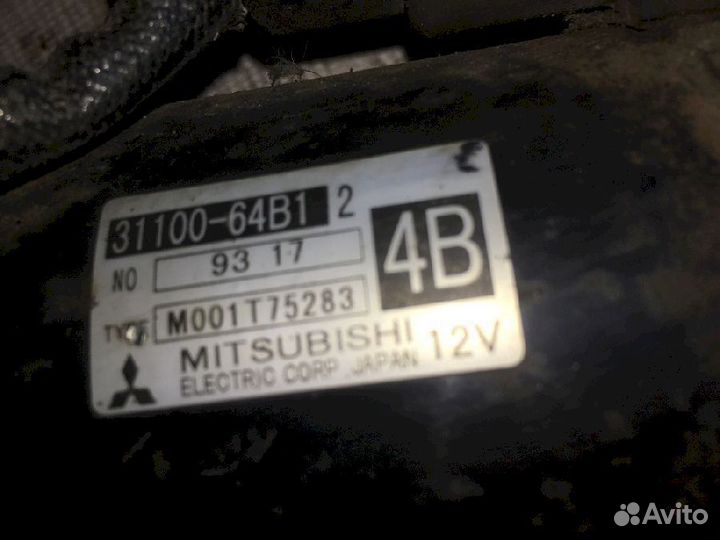 Стартер G16A Suzuki Cultus AH14S 3110064B12