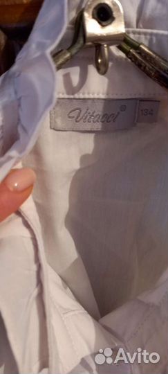 Блузка белая для девочек