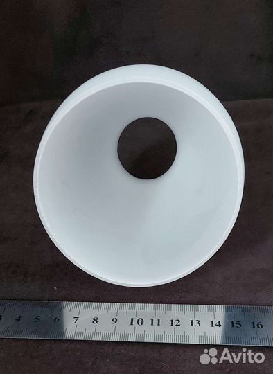 Плафон для люстры, белый, матовый