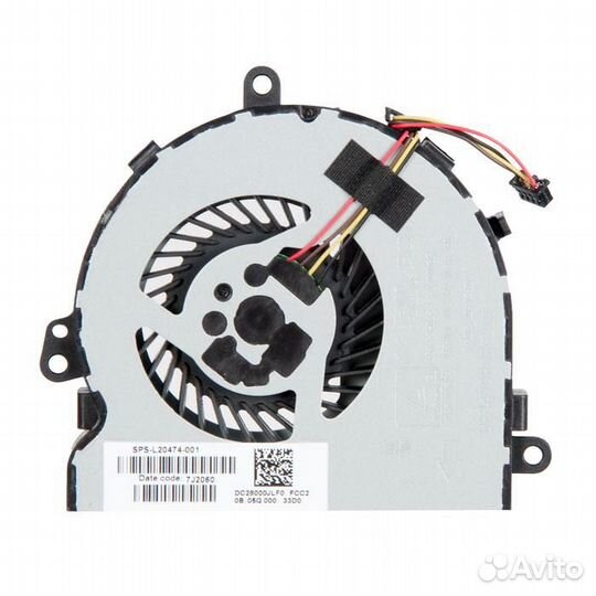 Вентилятор (кулер) для ноутбука HP 15-DB, 15-DR, 1