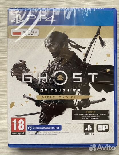 Призрак Цусимы Режиссерская Версия Ps4 (Новый)