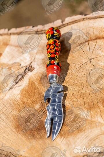 Нож вилка для шашлыка