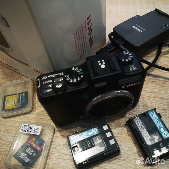 Canon Powershot G7 + аквабокс WP-DC11 в идеальном