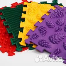 Коврик-пазл массажный ортопазл (модуль Лес) новый