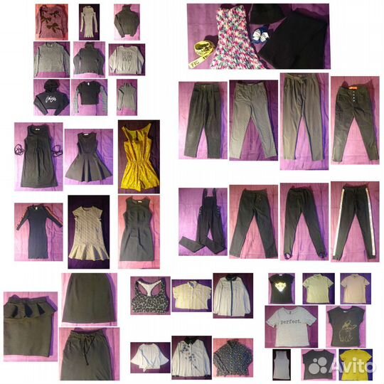 Вещи пакетом на девочку 11-14 лет