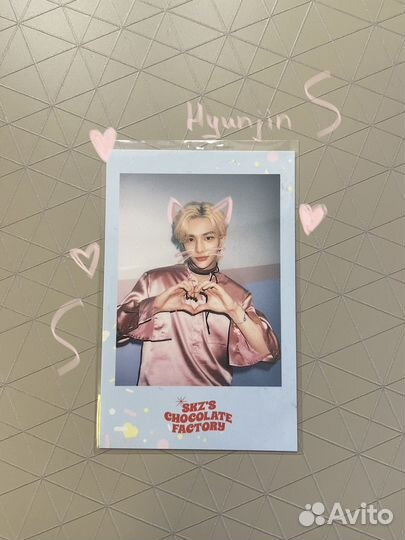 Официальные карты Stray Kids Хенджин