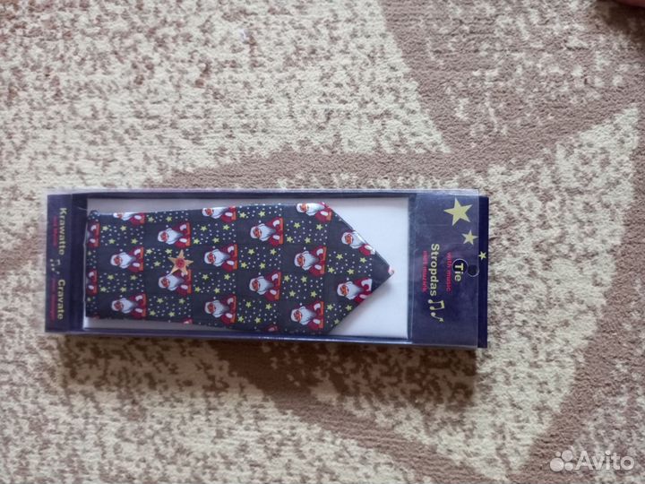 Галстуки новогодние