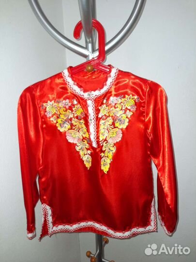 Рубашка на мальчика 122