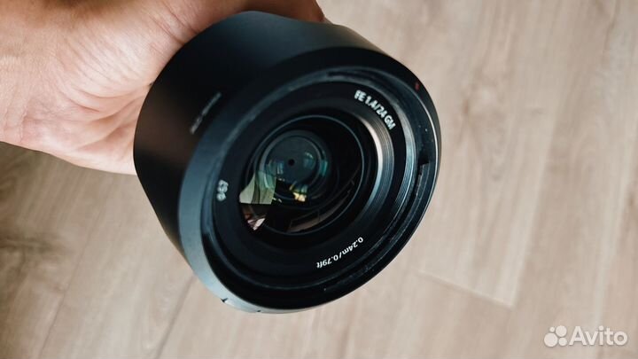 Объектив sony 24mm f 1.4 gm