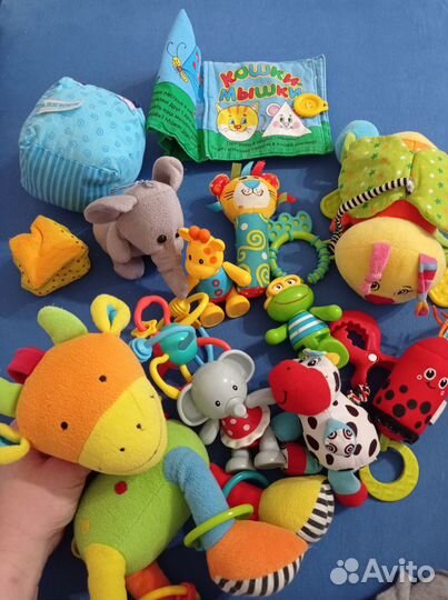 19 шт развивающих игрушек для новорождённого