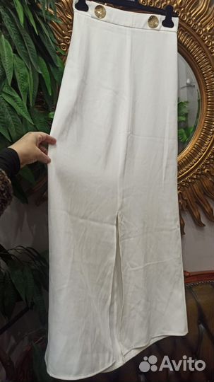 Юбка длинная 44-46 roberto cavalli белая италия