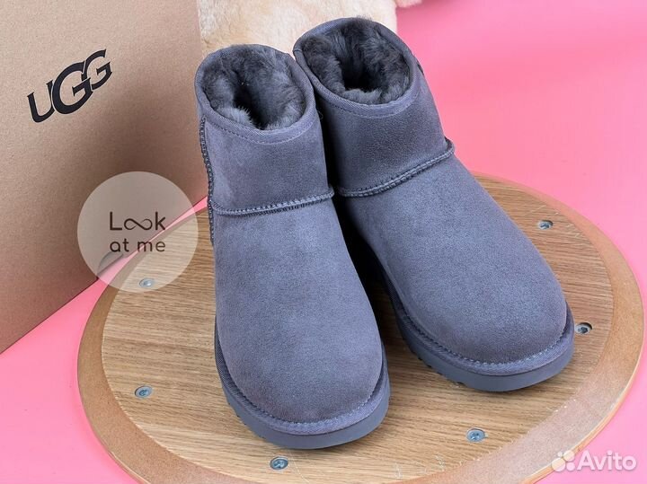 Угги женские Ugg Classic Mini II Grey