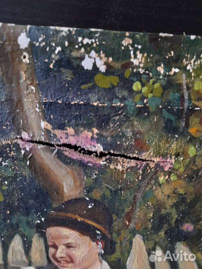 Антикварная картина