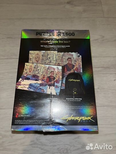 Новые Пазлы cyberpunk 1500 эл