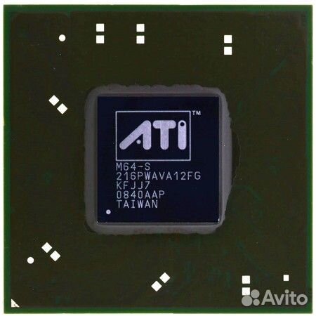 Видеочип BGA AMD ATi Radeon 216pwava12FG X2300