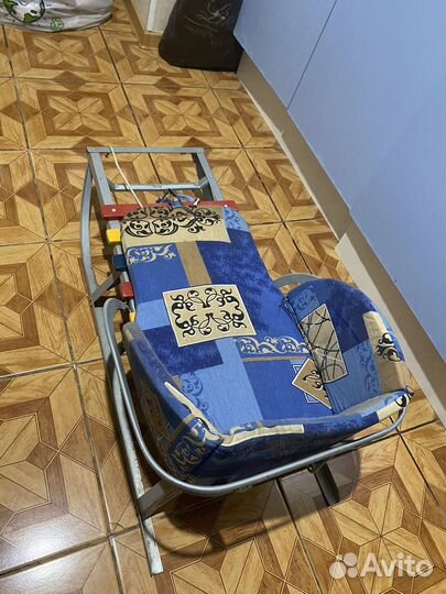 Детские зимние санки