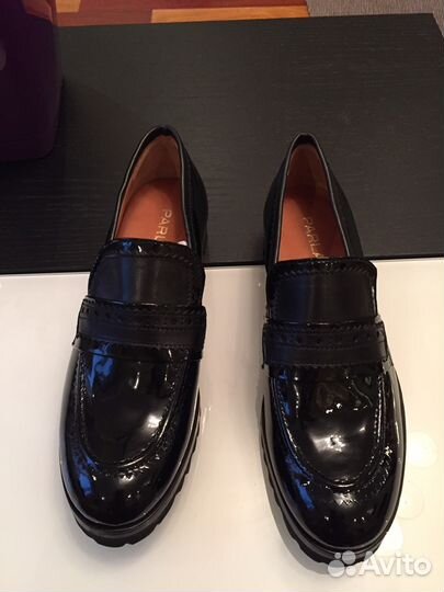 Туфли лоферы демисезонные